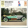 189 Foto Automobilism - ROLLS-ROYCE, ALPINE EAGLE - Marea Britanie - 1913-1914 -pe verso date tehnice in franceza -dim.138X138 mm -starea ce se vede