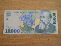 BBR1 - 10 000 LEI - EMISA IN ANUL 1999 foto