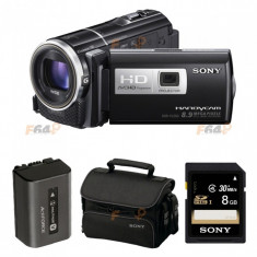 Camera video Sony FullHD Handycam, 16GB, Black foto