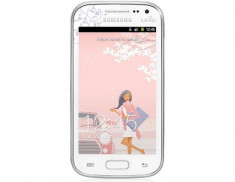 Telefon mobil Samsung I8160 Galaxy Ace 2 White La Fleur foto