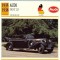 226 Foto Automobilism - AUDI FRONT 225 - GERMANIA - 1935-1938 -pe verso date tehnice in franceza -dim.138X138 mm -starea ce se vede