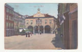 CARTE POSTALA CIRCULATA - Pola - Palazzo Municipale - Stampila din 1908