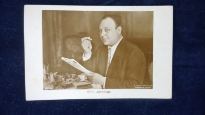 Emil Jannings - Artisti - vedere Ross - circulata Romania 1931 foto