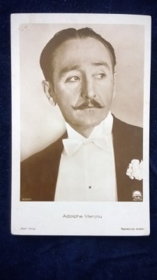 Adolphe Menjou - Vedere Ross - circulata Romania foto