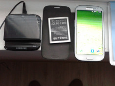 Samsung S3 cu accesorii originale foto