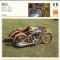 330 Foto Motociclism - M.G.C. 600 CM3 -N 3 A SIDE-CAR SIMARD - FRANTA -1933 -pe verso date tehnice in franceza -dim.138X138 mm -starea ce se vede