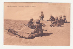 CARTE POSTALA NESCRISA - 1911-12 LIBIA GUERRA ITALO-TURCA Sentinelle avanzate nel deserto foto