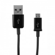 Cablu micro USB Samsung Galaxy S2 S3 S4 Black - model samsung tip 1 foto