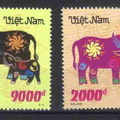 VIETNAM 2008, Fauna, serie completa neuzata, MNH