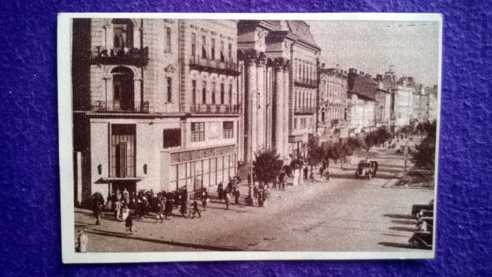 Arad - bulevardul Republicii - circulata 1953