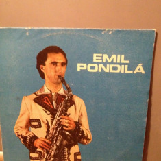 EMIL PONDILA - SOLO SAXOFON cu orchestra(1988)- DISC VINYL -ELECTRECORD