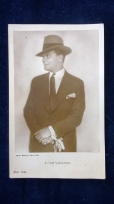 Ernst Verebes-actor german-foto: Atelier Badekow, Berlin - vedere Ross circulata foto