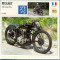335 Foto Motociclism - PEUGEOT 500 GRAND PRIX - FRANTA -1923 -pe verso date tehnice in franceza -dim.138X138 mm -starea ce se vede