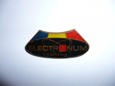 Insigna Electronum Romania foto