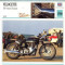 314 Foto Motociclism - VELOCETTE 500 VENOM THRUXTON - MAREA BRITANIE - 1968 -pe verso date tehnice in franceza -dim.138X138 mm -starea ce se vede