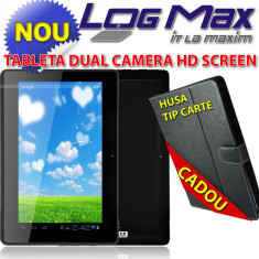 ***MEGA OFERTA*** TABLETA 7&amp;quot; INCH IEFTINA DUAL CAMERA ALLWINNER A13 MID 1 GHz 512MB 4GB ANDROID 4.1 + HUSA TIP CARTE foto