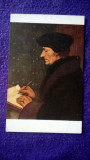 Arta-Religie - Portrait de Didier Erasme - Hans Holbein-Margini aurite-Deosebita, Necirculata