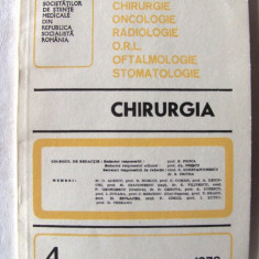 "REVISTA DE CHIRURGIE", Nr. 4, Iulie - August 1978