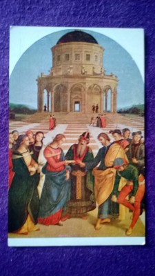 Arta-Religie - Raffaello: Lo sposalizio della Vergine - Milano - Necirculate foto