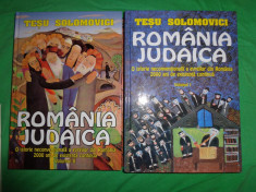 Romania Judaica o istorie neconventionala a evreilor din Romania/2000 de ani de existenta continua(2 volume)-Tesu Solomovici foto