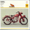 399 Foto Motociclism - HONDA 100 DREAM TYPE D - JAPONIA -1949 -pe verso date tehnice in franceza -dim.138X138 mm -starea ce se vede