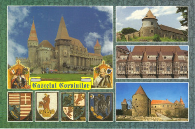 Carte postala CP HD008 Hunedoara - Castelul Corvinilor - necirculata foto