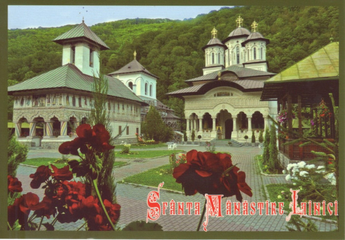 Carte postala CP GJ010 Lainici - Sfanta Manastire Lainici - necirculata