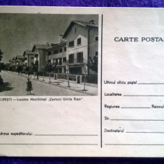 Cartierul Grivita Rosie- Bucuresti-Intreg Postal-necirculat