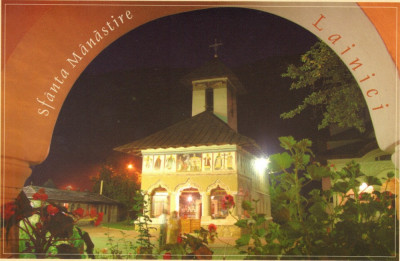 Carte postala CP GJ001 Lainici - Sfanta Manastire Lainici - necirculata foto