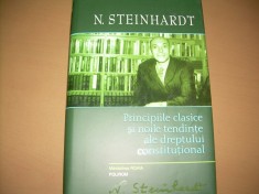 PRINCIPIILE CLASICE SI NOILE TENDINTE ALE DREPTULUI CONSTITUTIONAL N STEIHARDT