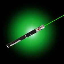 laser pointer verde foto