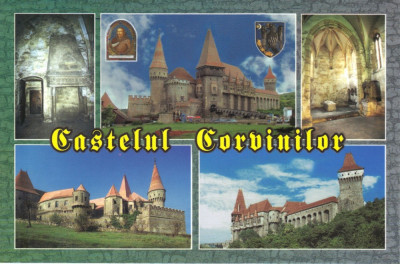 Carte postala CP HD006 Hunedoara - Castelul Corvinilor - necirculata foto