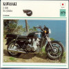 361 Foto Motociclism - KAWASAKI Z 1300 SIX CYLINDRES - JAPONIA -1979 -pe verso date tehnice in franceza -dim.138X138 mm -starea ce se vede