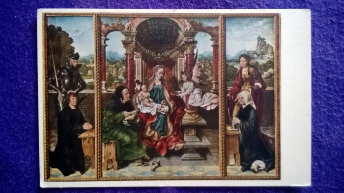 Arta-Religie - Joos van Cleve Flugelaltar - Wien, Gemaldegalerie - Necirculate