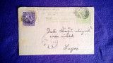 Carte Postala Intreg postal-Circulatie 1922-Marca imprimata + Timbru - Slovenca