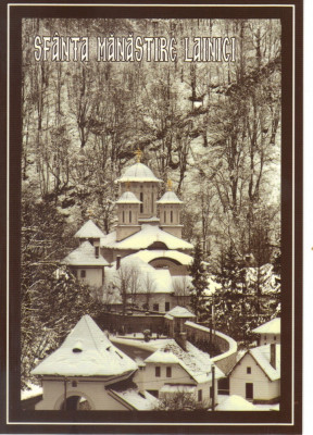 Carte postala CP GJ008 Lainici - Sfanta Manastire Lainici - necirculata foto