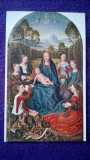 Arta-Religie-Mariage mystique de Sainte Catherine-Museul Louvre-Printed in Paris, Necirculata
