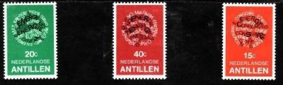 s3 - Antilele Olandeze 1978 - Mi.no.367-9 neuzat foto