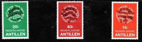 s3 - Antilele Olandeze 1978 - Mi.no.367-9 neuzat