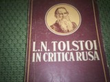 L. N. TOLSTOI - IN CRITICA RUSA