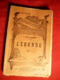 V.Alecsandri - Legende -Ed.BPT interbelic,nr. 193-194, Alta editura