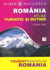 Romania - Atlas turistic si rutier Ed. Niculescu (noua) foto