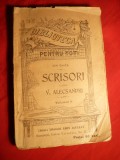 I. GHICA -Scrisori catre V.Alecsandri II - BPT.nr.226-227 ed.cca.1900, Alta editura