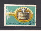 No(02)timbre-Romania 1972-L.P.809-Finala Cupei Davis-serie stampilata