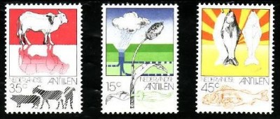 Antilele Olandeze 1976 - Mi.no.314-6 neuzat foto