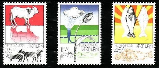 Antilele Olandeze 1976 - Mi.no.314-6 neuzat