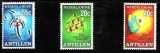 s3 Antilele Olandeze 1977 - Mi.no.338-40 neuzat