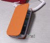Husa slim Samsung Galaxy S3 i9300 i9305 i9301 + stylus + folii, Portocaliu, Alt material