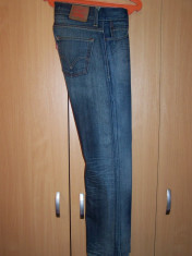 BLUGI LEVI&amp;#039;S MODEL 512 MARIMEA L ORIGINALI !!! foto