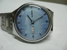 CEAS MECANIC - RAKETA- PERPETUAL CALENDAR , CU CADRAN MARE foto